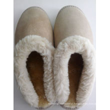 Factory Price Warm Sheepskin Women Indoor Slipper